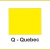 Σημαία Ναυτικού Κώδικα Q (QUEBEC)