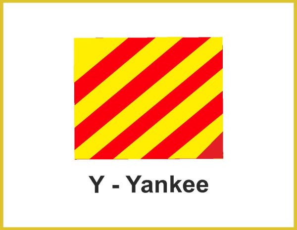 Σημαία Ναυτικού Κώδικα Y (YANKEE)
