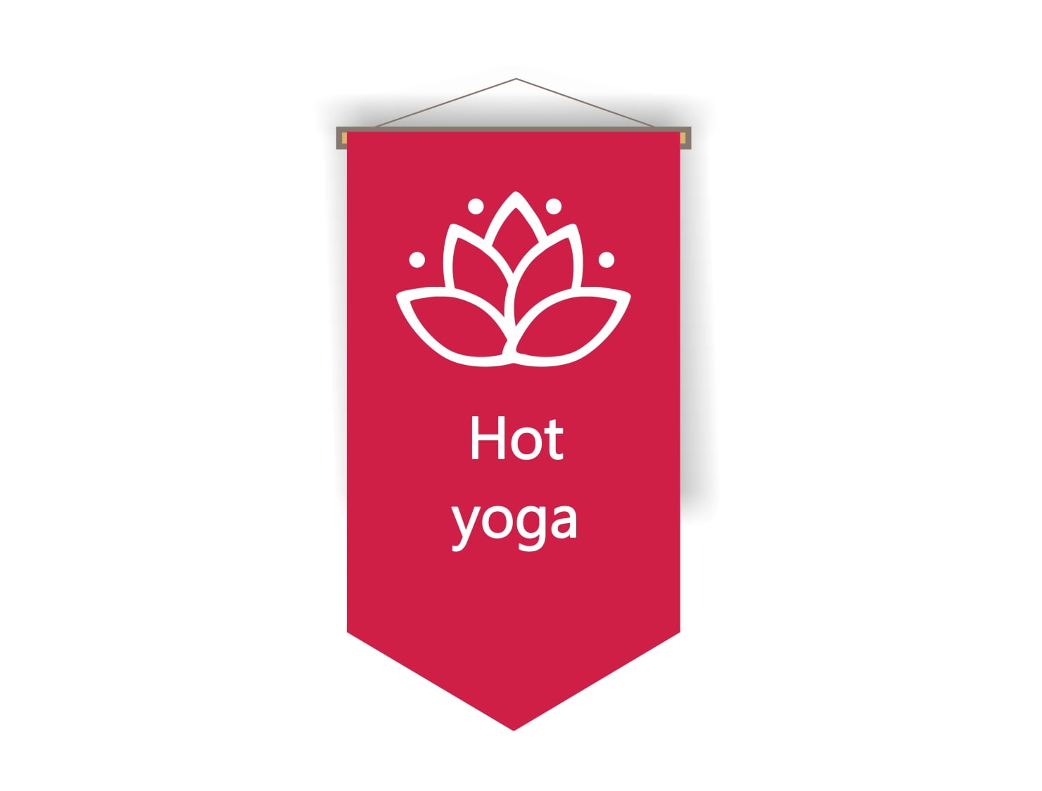 hot yoga banner
