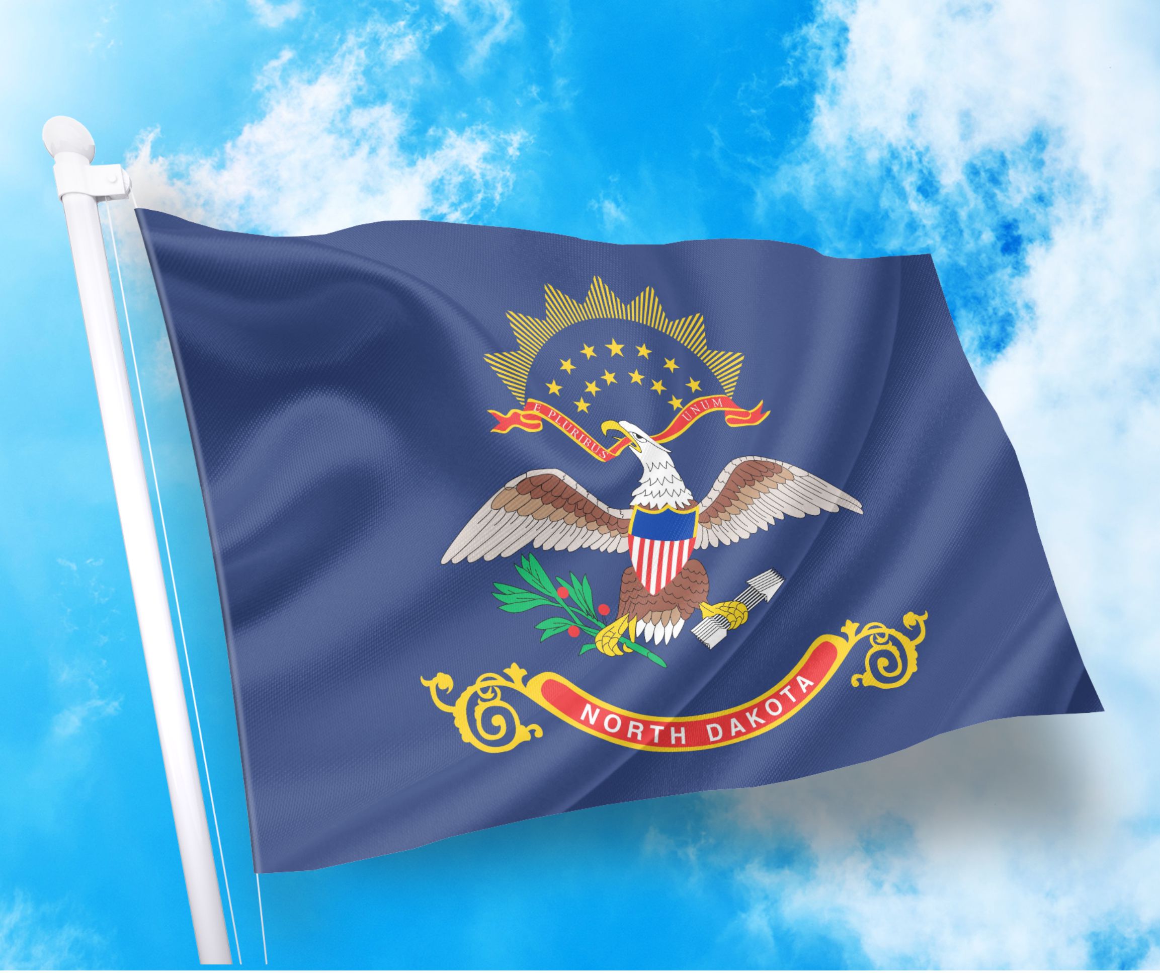 Σημαία Βόρεια Ντακότα - North Dakota